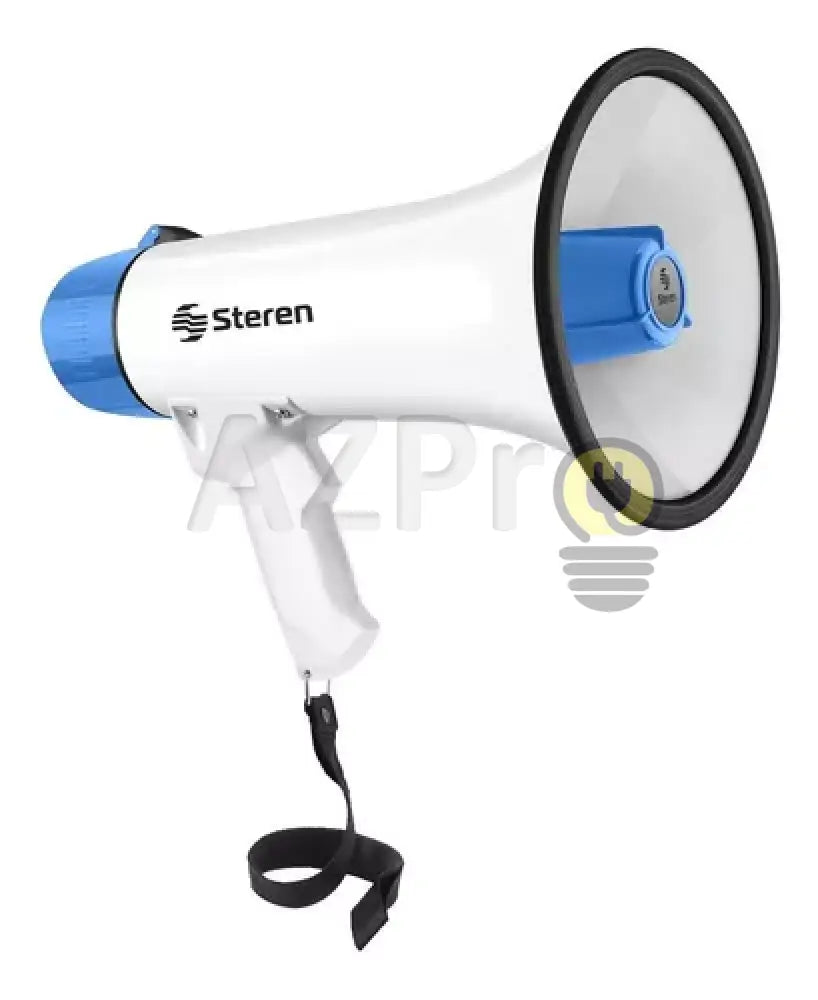 Megafono De 25 Watts Con Grabadora Voz Recargable Steren Electrónica > Audio Equipos Para Escenario