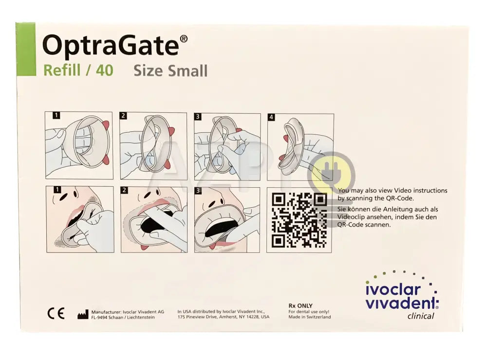 Optragate S Small Pequeïo Abrebocas Ivoclar Economía E Industria > Productos Médicos Equipo Médico