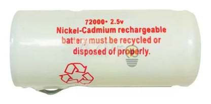 Pila Bateria 72000 Recargable Nickel-Cadmio Ni-Cd 2.5V Para Welch Allyn Azpro Economía E Industria >