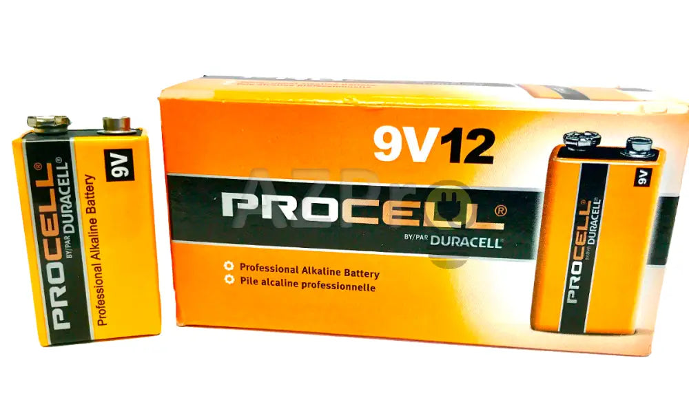 Pila Bateria 9V Alcalina Cuadrada Pc1604 Procell Duracell Electrónica > Audio Equipos Para Escenario