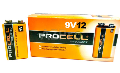 Pila Bateria 9V Alcalina Cuadrada Pc1604 Procell Duracell Electrónica > Audio Equipos Para Escenario