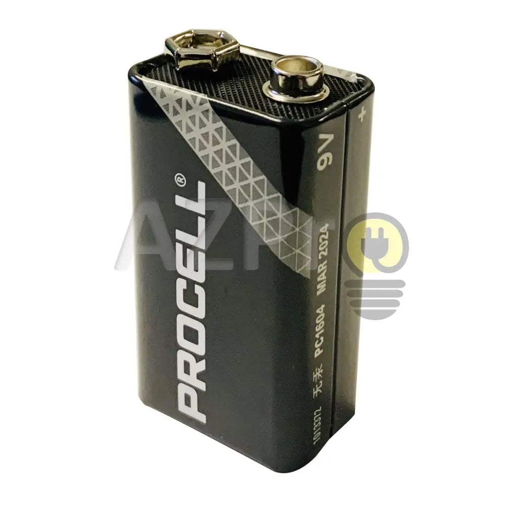 Pila Bateria 9V Alcalina Cuadrada Pc1604 Procell Duracell Electrónica > Audio Equipos Para Escenario
