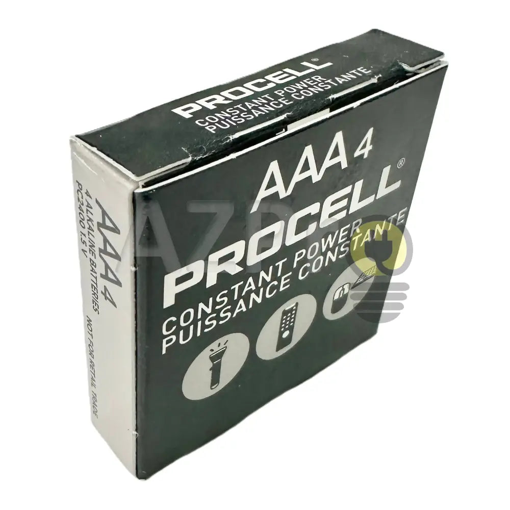 Pila Bateria Aaa 1.5v Alcalina Blister con 4 Piezas PC2400 Procell Duracell - Electrónica > Audio > Equipos para
