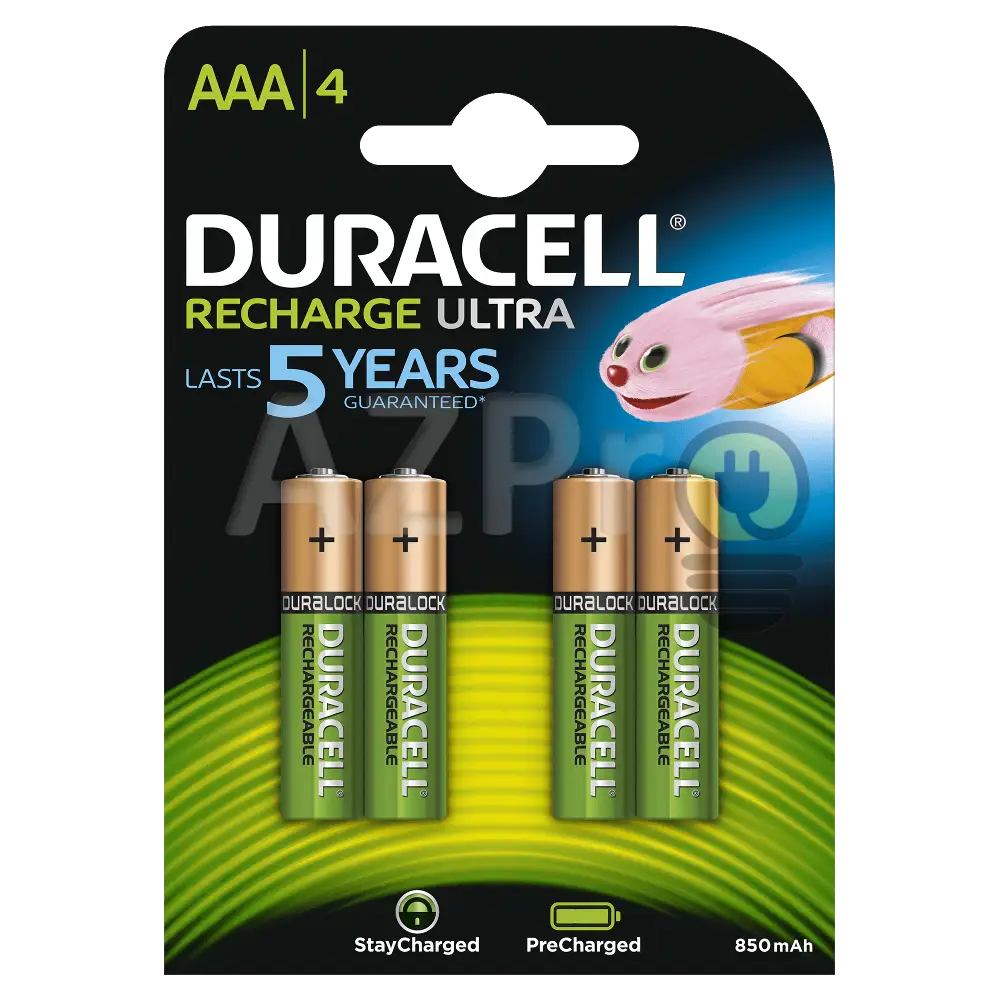 Pila Bateria Aaa Ni-Mh Recargable Blister 4 Piezas Duracell Electrónica > Audio Equipos Para