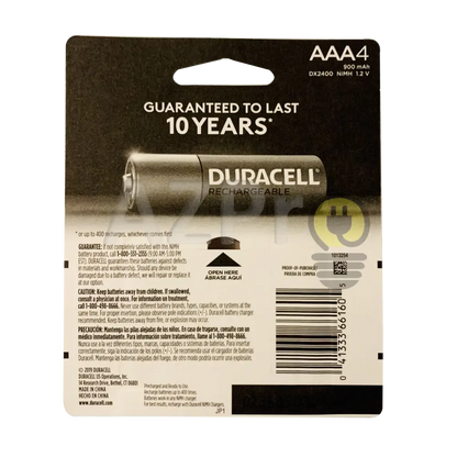 Pila Bateria Aaa Ni-Mh Recargable Blister 4 Piezas Duracell Electrónica > Audio Equipos Para