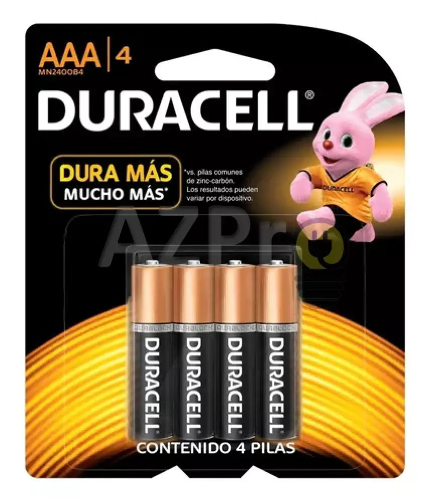 Pila Bateria Alcalina Aaa 1.5V 4 Piezas Coppertop Duracell Electrónica > Audio Equipos Para