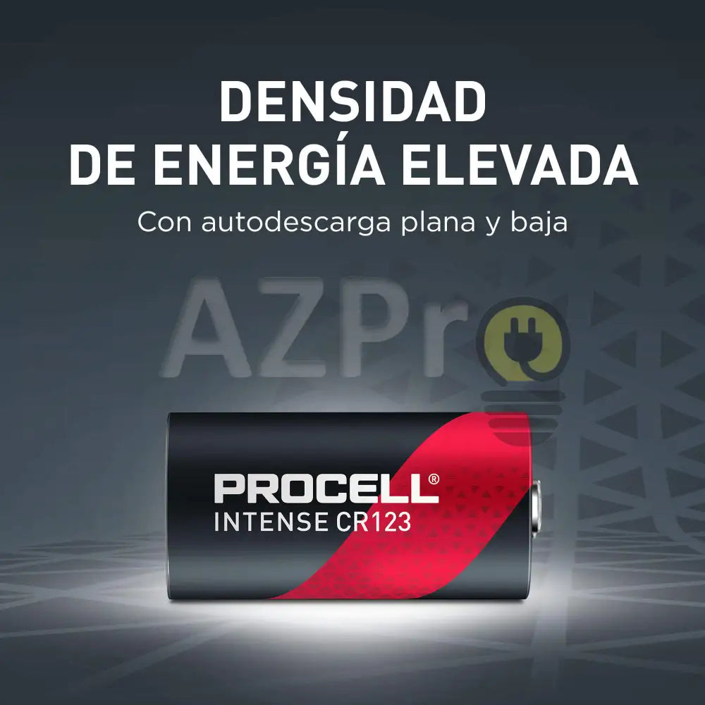 Pila Bateria Cr123 - Dl123 3V Alcalina Procell Intense Electrónica > Audio Equipos Para Escenario