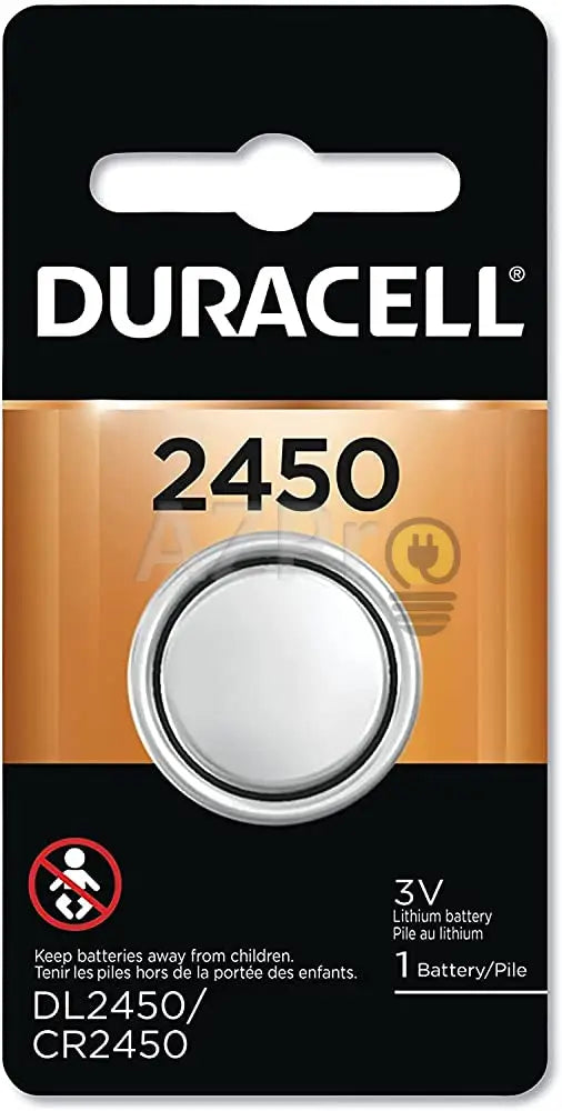 Pila Bateria Litio Cr2450 3V 620Mah Dl2450 Duracell Electrónica > Audio Equipos Para Escenario