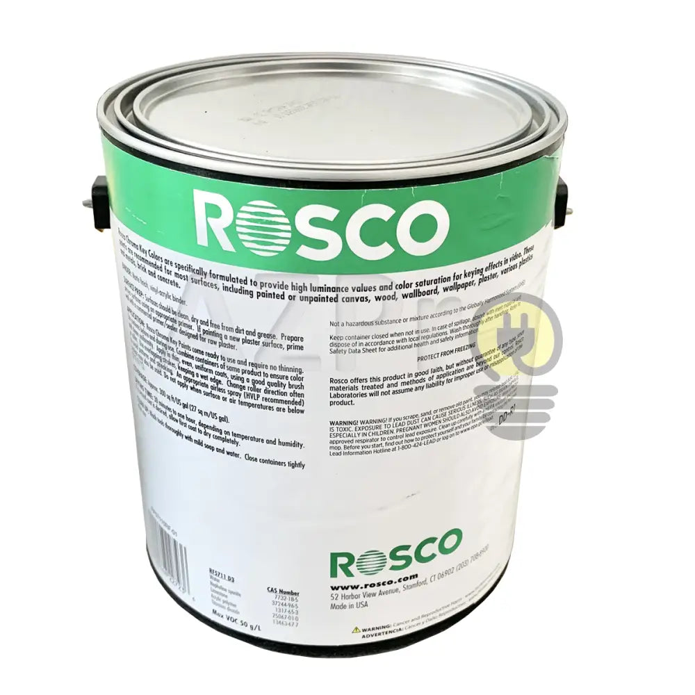 Pintura Chroma Key Para Tv 5 Galones Video Paint 05711 Rosco Electrónica > Audio Equipos Para