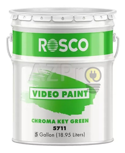 Pintura Chroma Key Para Tv 5 Galones Video Paint 05711 Rosco Electrónica > Audio Equipos Para