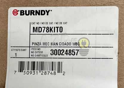 Pinza Mecanica Ponchadora MD78 con dado calibre 14 al 4/0 Burndy Hubbell Electrónica > Audio > Equipos para escenario