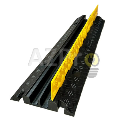 Protector Cable Piso 2 Canales 12 Toneladas Ton para Cable Yellow Jacket SIS-PC-2 Azpro - Electrónica > Audio > Equipos