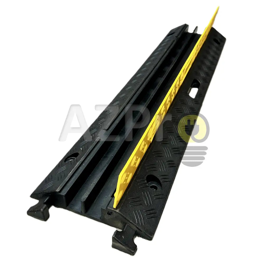 Protector Cable Piso 2 Canales 6 Toneladas Ton para Cable con Asa Yellow Jacket SIS-PC-2A AZPro - Electrónica > Audio >
