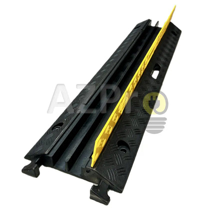 Protector Cable Piso 2 Canales 6 Toneladas Ton para Cable con Asa Yellow Jacket SIS-PC-2A AZPro - Electrónica > Audio >