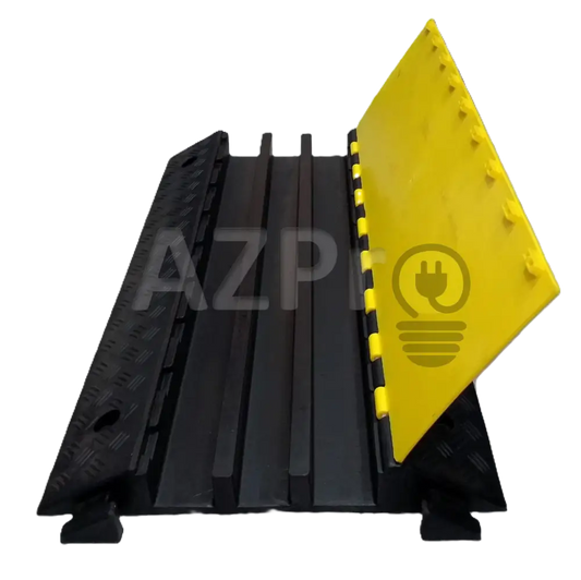 Protector Cable Piso 3 Canales 9 Toneladas Ton para Cable Yellow Jacket SIS-PC-3 Azpro Electrónica > Audio > Equipos