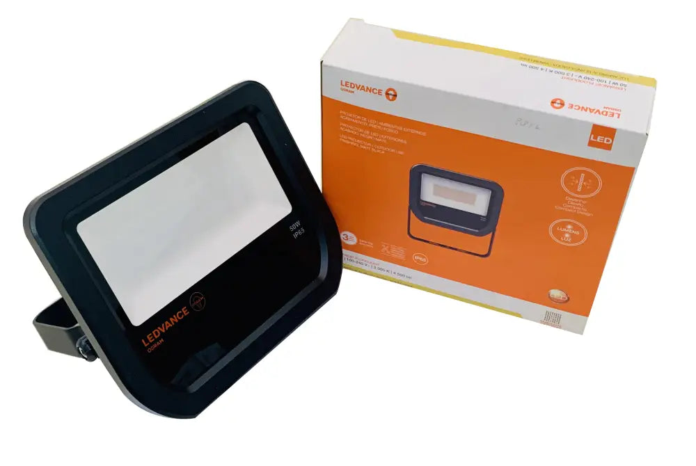 Reflector Led 50W Uso Exterior Flood Ip65 Luz Calida Osram Ledvance Casa Y Jardín > Iluminación