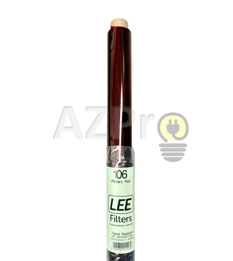 Rollo de Filtro 7.60 x 1.22Mt Primary Red LR106 Lee Filters - Electrónica > Audio > Equipos para escenario