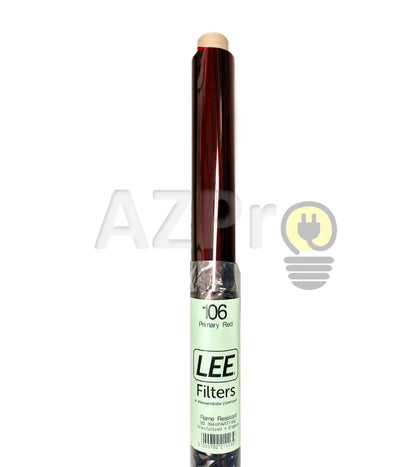 Rollo de Filtro 7.60 x 1.22Mt Primary Red LR106 Lee Filters - Electrónica > Audio > Equipos para escenario