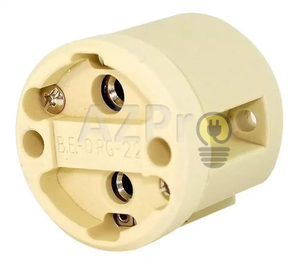 Socket Conector Base G22 2 Pines 69371 Osram Electrónica > Audio Equipos Para Escenario