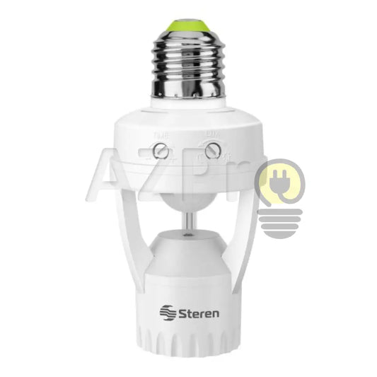 Socket E27 Con Sensor De Movimiento 360 Y Luz Lam-055 Steren Electrónica > Audio Equipos Para