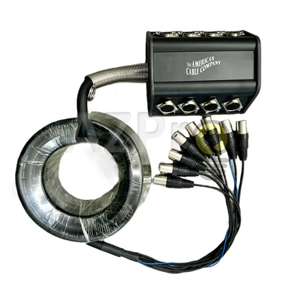 Sub-Snake 8 Canales Xlr Extension 10 Metros SN-8L-10 American Cable Electrónica > Audio > Equipos para escenario