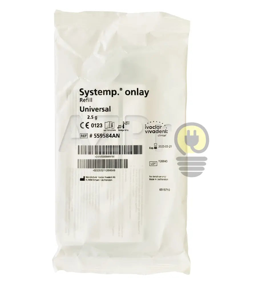 Systemp Onlay Filling Resina De Relleno 2.5Gr Ivoclar Economía E Industria > Productos Médicos