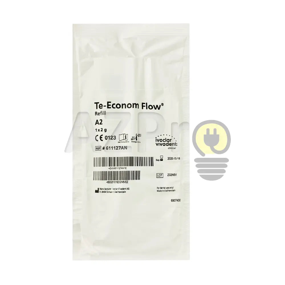 Te Econom Flow Refill Resina De Relleno 2Gr Color A2 Ivoclar Economía E Industria > Productos
