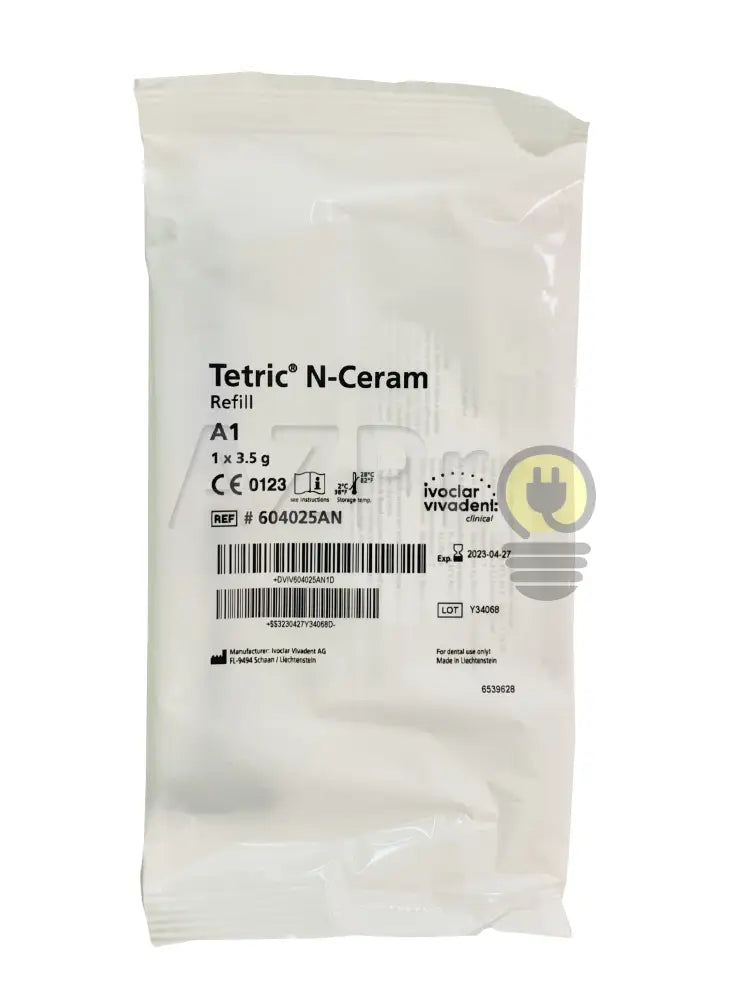 Tetric N-Ceram Refill Resina De Relleno 3.5Gr A1 Ivoclar Economía E Industria > Productos Médicos