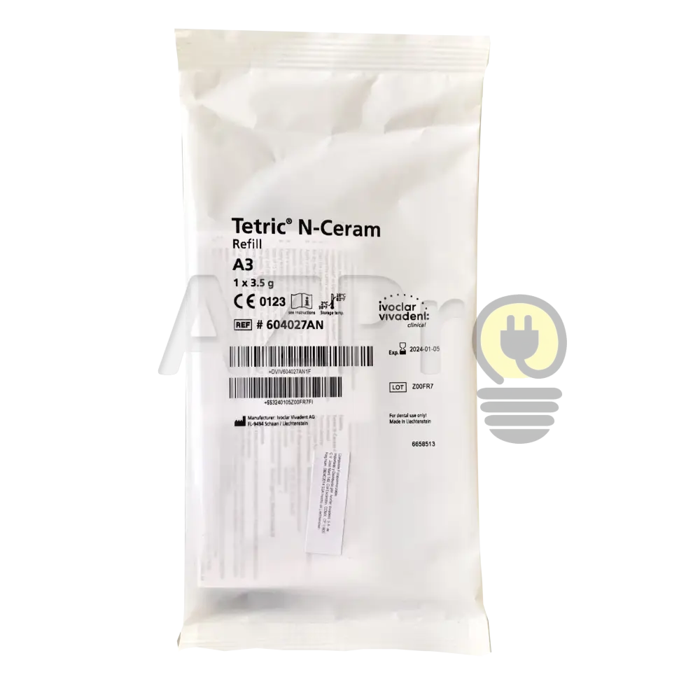 Tetric N-Ceram Refill Resina De Relleno 3.5Gr A3 Ivoclar Economía E Industria > Productos Médicos