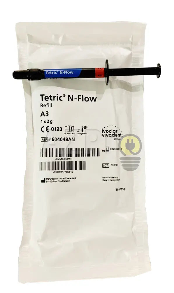 Tetric N-Flow Refill Resina De Relleno 2Gr Color A3 Ivoclar Economía E Industria > Productos Médicos