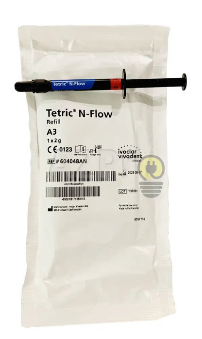 Tetric N-Flow Refill Resina De Relleno 2Gr Color A3 Ivoclar Economía E Industria > Productos Médicos