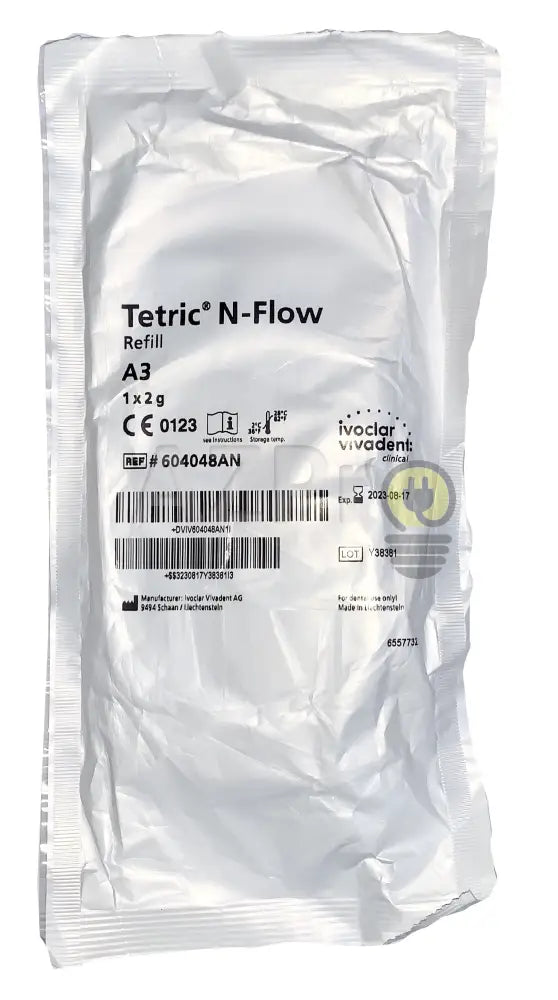 Tetric N-Flow Refill Resina De Relleno 2Gr Color A3 Ivoclar Economía E Industria > Productos Médicos