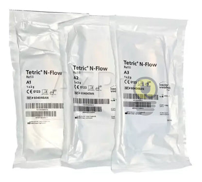 Tetric N-Flow Refill Resina Relleno 3 Pzs A1-A2-A3 Ivoclar Economía E Industria > Productos Médicos